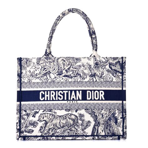 dior blue toile de jouy embroidery|CHRISTIAN DIOR Canvas Embroidered Medium Dioriviera Toile .